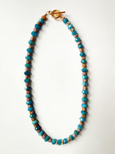 Load image into Gallery viewer, Stone and Stripe Necklace