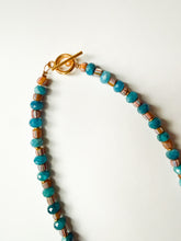 Load image into Gallery viewer, Stone and Stripe Necklace