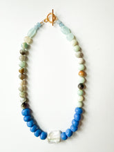 Load image into Gallery viewer, Blue Anchor Necklace