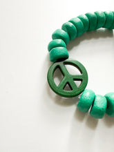Load image into Gallery viewer, Peace in Green Bracelet