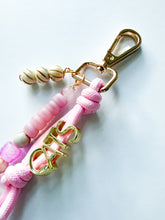 Load image into Gallery viewer, 'Go Cats' Rose Pink Bag Charm