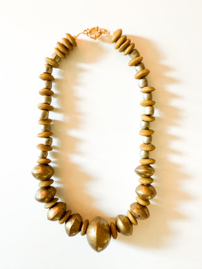 Brass Relic Necklace