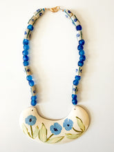Load image into Gallery viewer, Wild Blue Collar Necklace