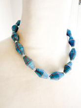 Load image into Gallery viewer, Sea Sketch Beaded Necklace