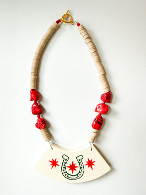 Lucky Star Katlyn Ann Art Collaboration Necklace