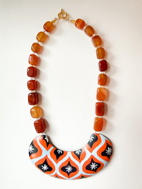 Paddock Petals Katlyn Ann Art Collaboration Necklace