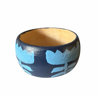 Blue Petal Cuff Bracelet