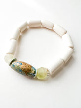 Load image into Gallery viewer, Blue and Sage Green Haley Klein Art Collaboration Bracelet