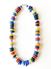 Load image into Gallery viewer, Confetti Recycled Sea Glass Beaded Necklace